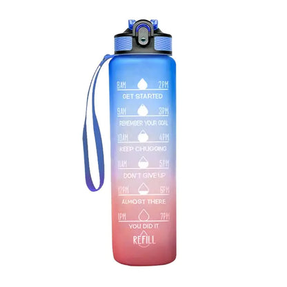 Dream House Vibez A / 1000ml Dream House Vibez Water Bottle With Time Marker