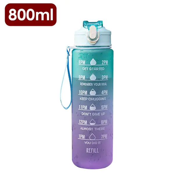 Dream House Vibez H / 800ml Dream House Vibez Water Bottle With Time Marker