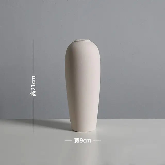Dream House Vibez White C Dream House Vibez Chinese Ceramic Vase
