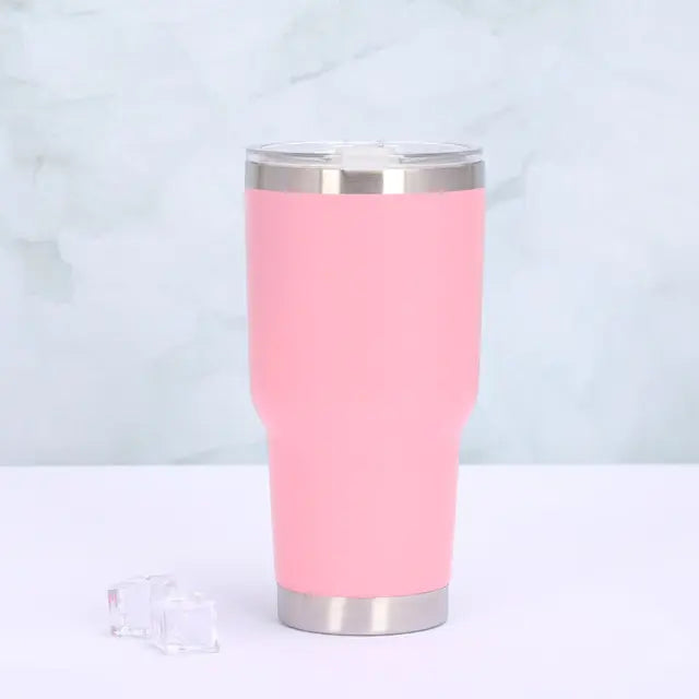 Dream House Vibez Pink / 900ml Dream House Vibez Thermos Tumbler Cups With Slider Lid